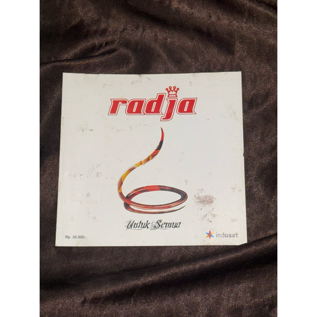 [BA] CD ALBUM RADJA UNTUK SEMUA ORIGINAL