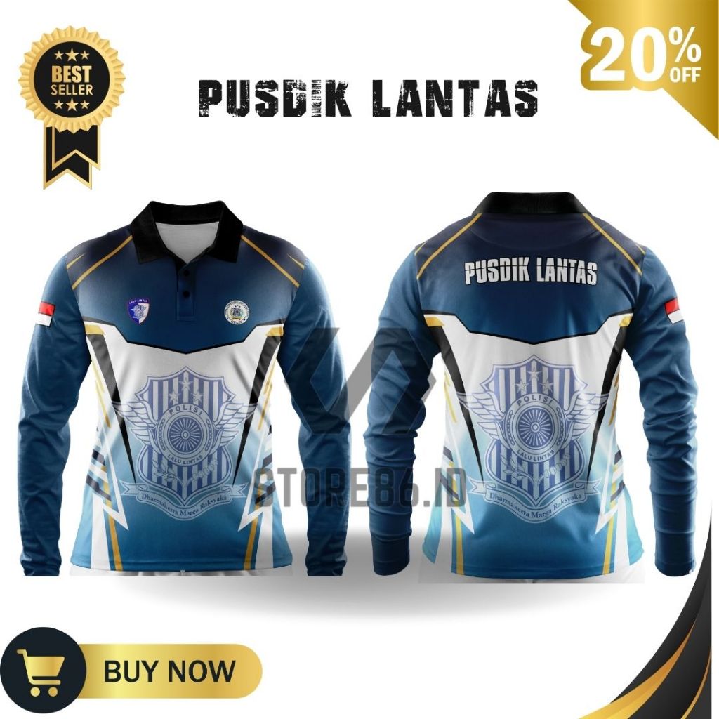 JERSEY PUSDIK LANTAS FULLPRINT SUBLIME / KAOS PUSDIK LANTAS DRIFIT / JERSEY PUSDIK LANTAS / FULL PRI