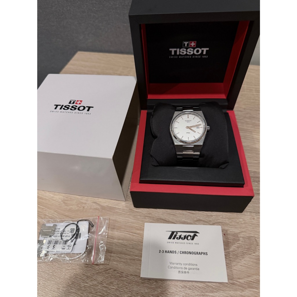 Tissot PRX 40mm T-Classic T137.410.11.031.00 Silver Dial Stainless Steel Strap (Second/Preloved)