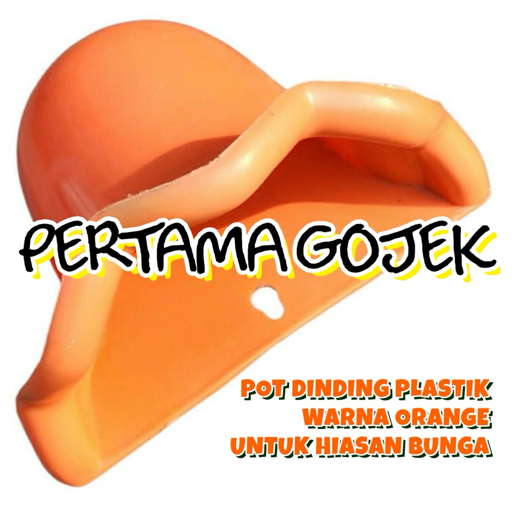 POT DINDING OMBAK PLASTIK BUNGA ARTIFICIAL HIASAN ARTIFICIAL TANAMAN ARTIFICIAL RUMPUT ARTIFICIAL DE
