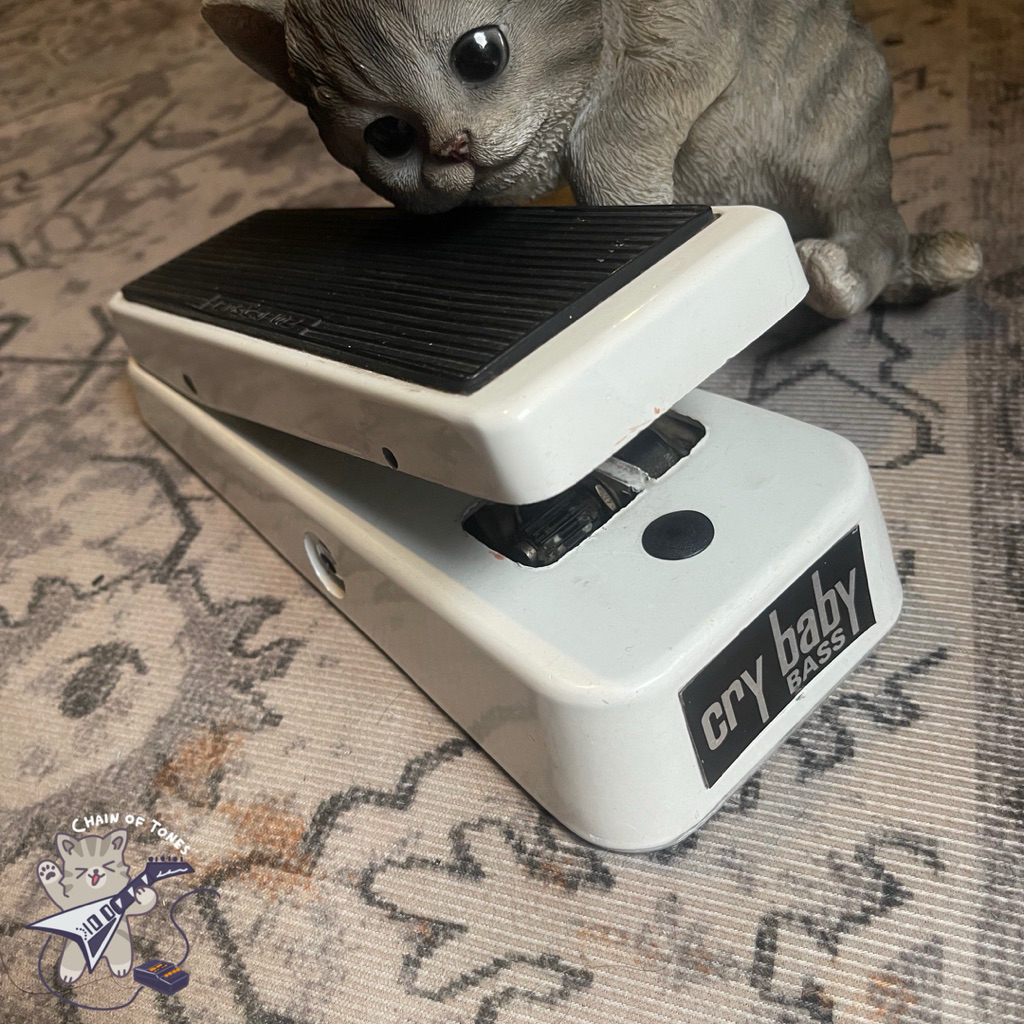DUNLOP CRY BABY BASS WAH PEDAL EFEK GITAR BASS BEKAS