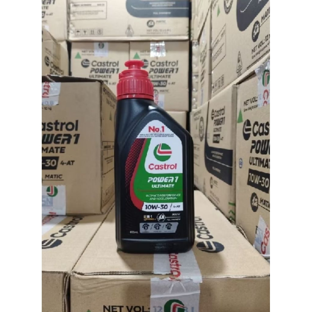 Oli Castrol power1 ultimate matic 10/30 0.8L oli Castrol ultimate matic power1 original Castrol mati