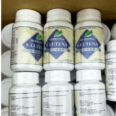 Suplemen mata S Lutena asli s lutena asli original 100% Lutena garansi uang kembali