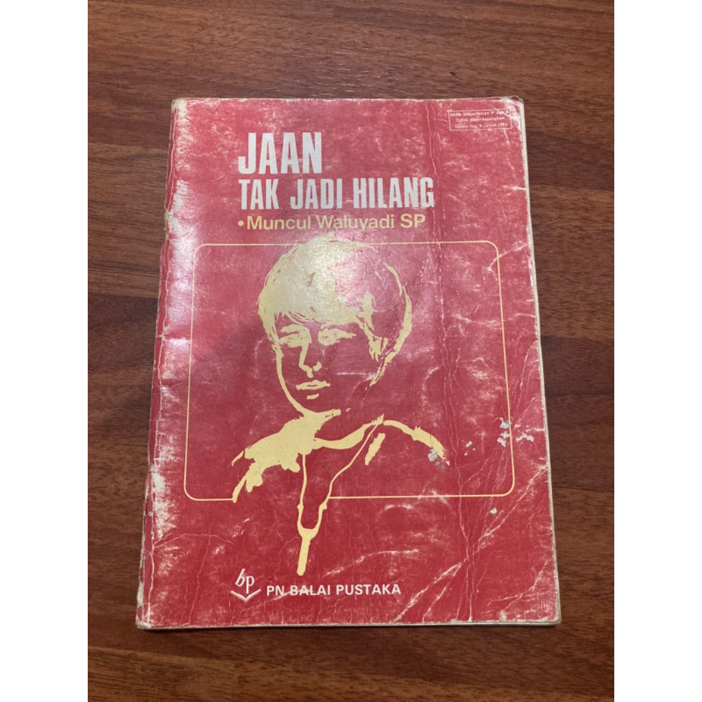 Buku bacaan jaan tak jadi hilang oleh muncul waluyadi sp