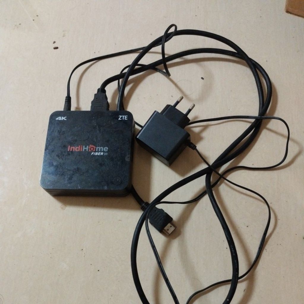 stb Indihome 4k bekas normal no remote