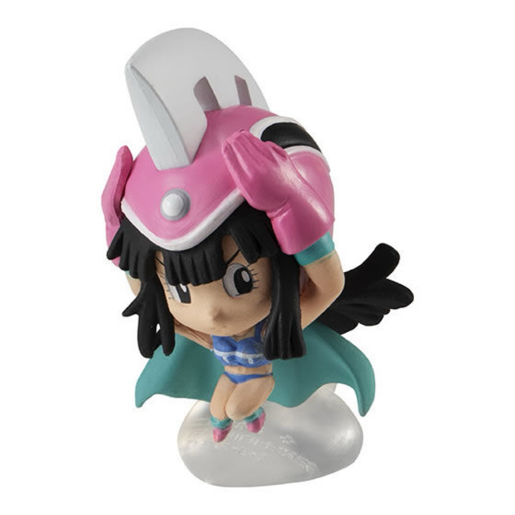 mini figure chi chi dragon ball super warior capsule toys official bandai pajangan figure kecil chi-