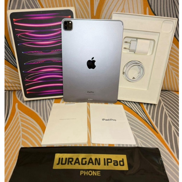 Ipad Pro M2 Grey Wifi 128GB Mulus