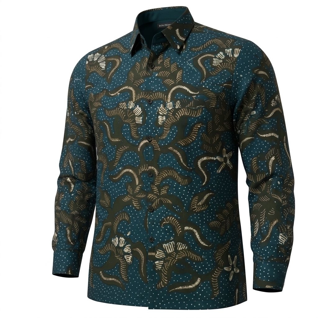 Kemeja Batik Tulis Pria Hem Batik Fashion Batik