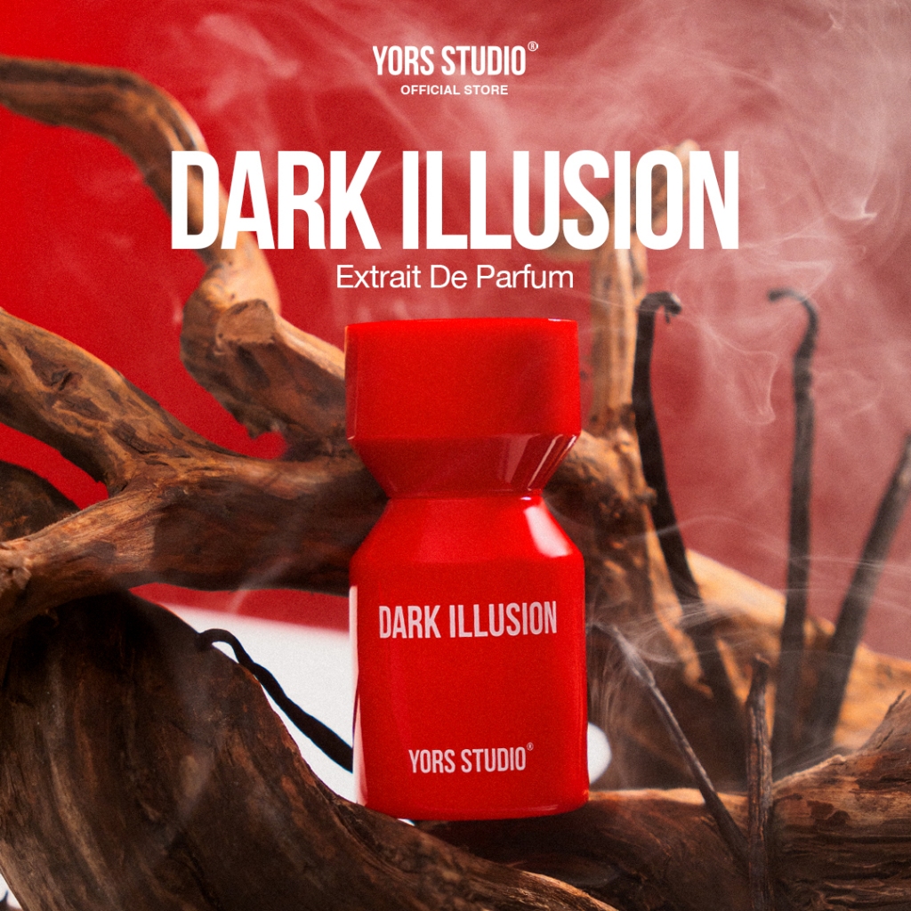 Yors Studio Dark Illusion Extrait De Parfum 30ML | Parfum Pria Tahan Lama | Oriental Woody Premium