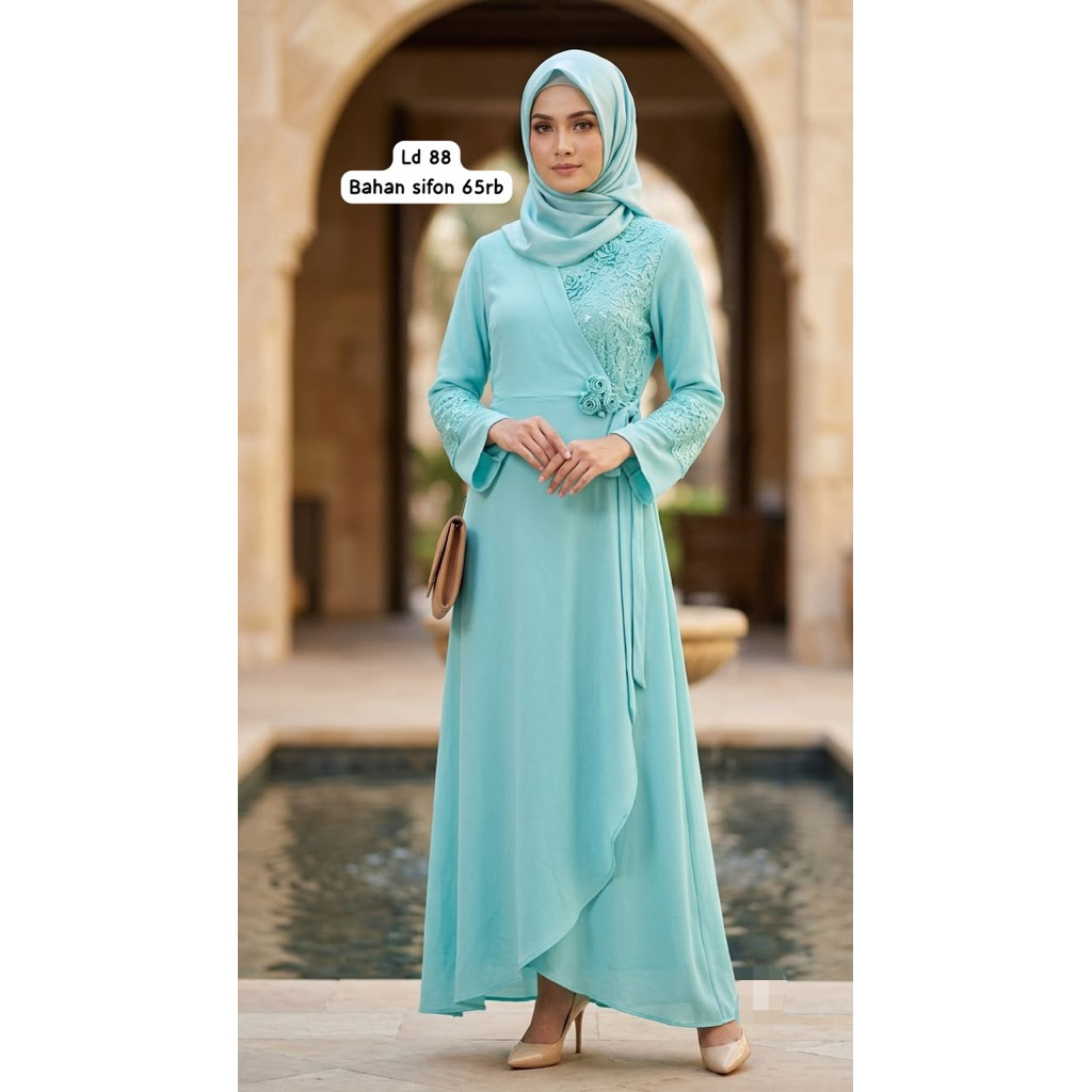 gamis preloved sifon