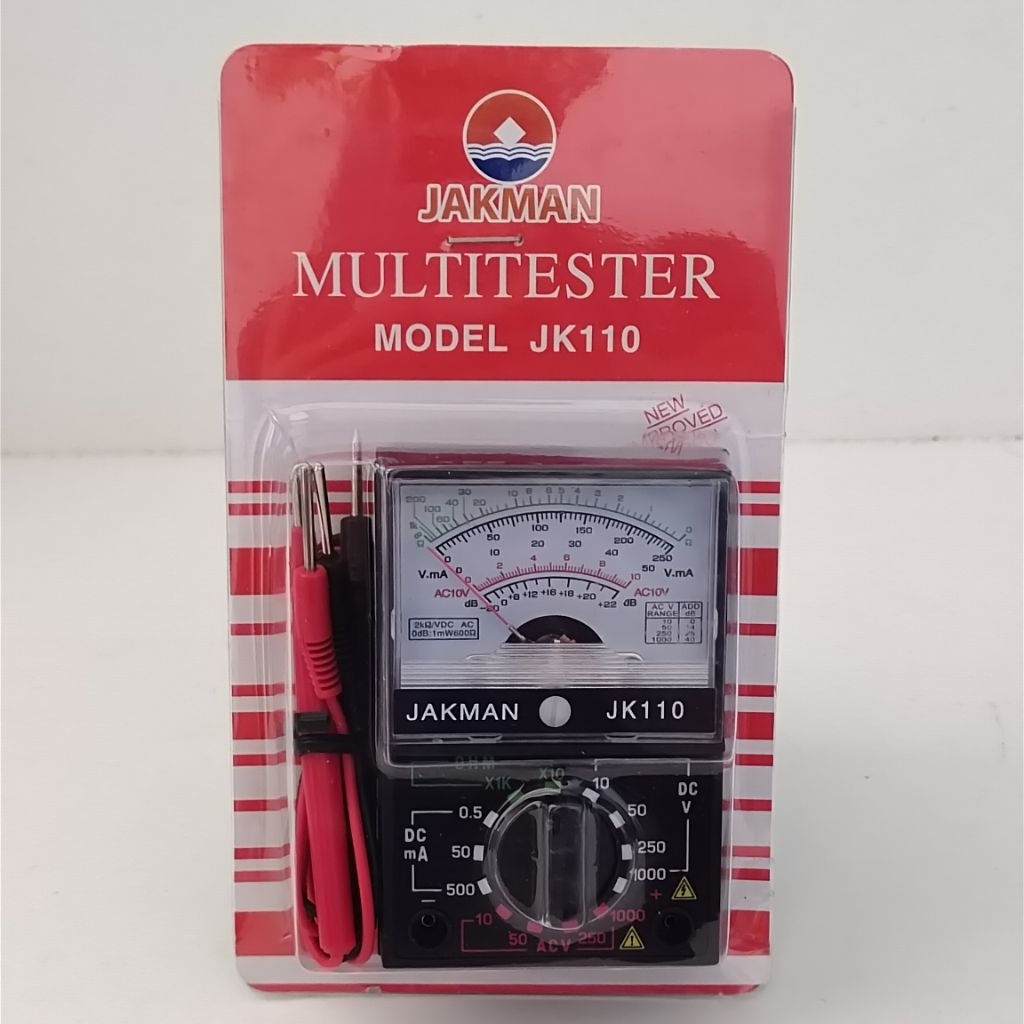 Multitester Analog Kecil YX 1000 Avometer Analog Kecil Multimeter Analog Jackman JK110