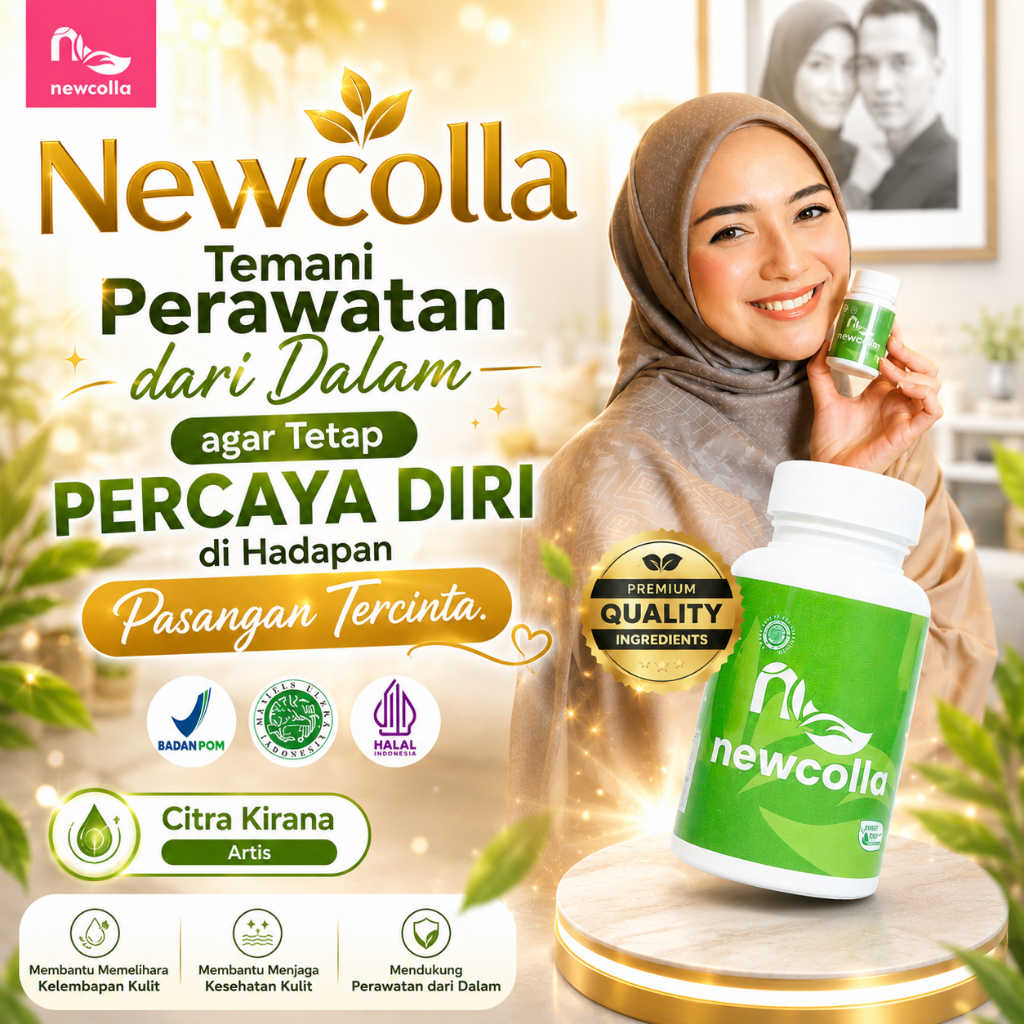 Newcolla Suplemen Kesehatan Herbal Premium untuk Perawatan dari Dalam Original BPOM