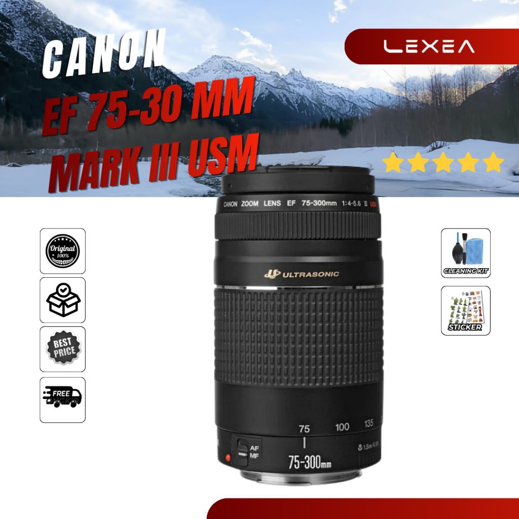 CANON EF 75-300MM MARK III USM
