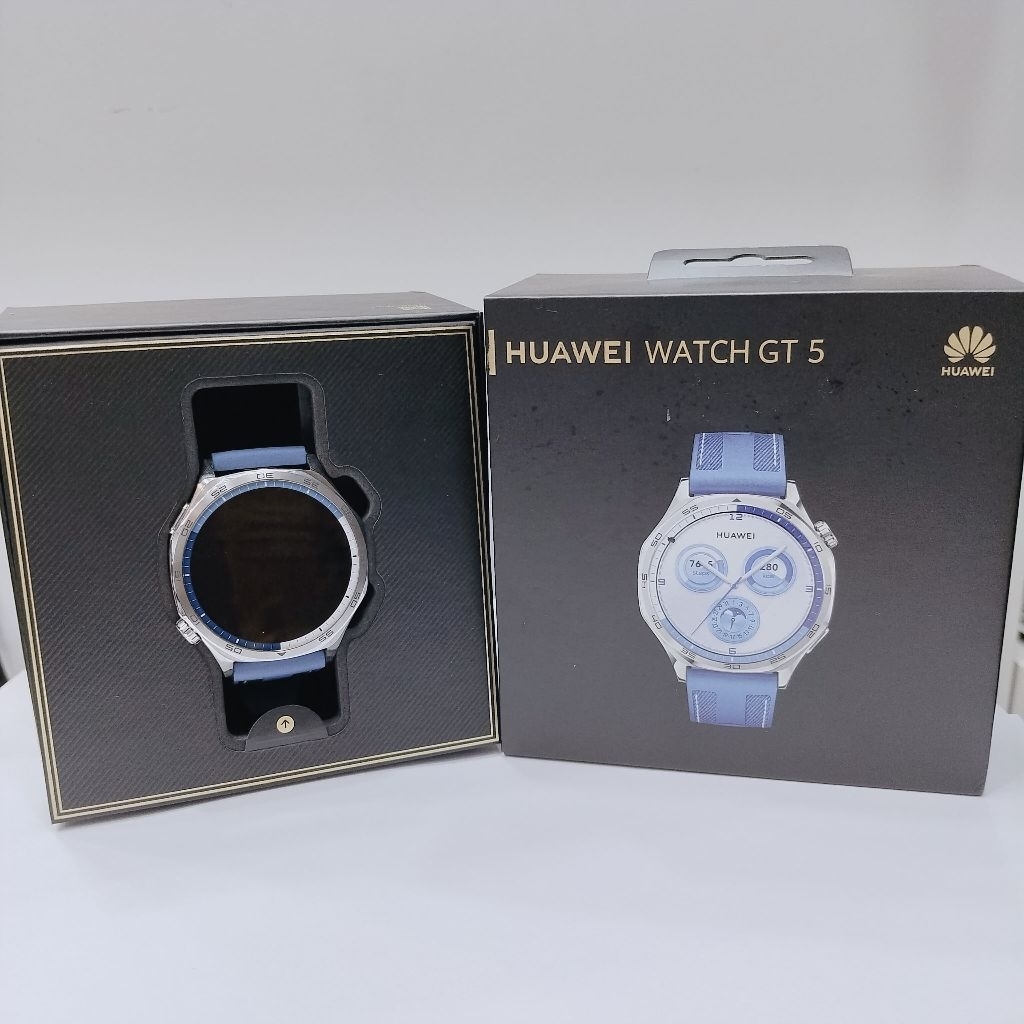 HUAWEI WATCH GT 5 46 MM SECOND BEKAS HUAWEI WATCH GT5 46MM SECOND BEKAS