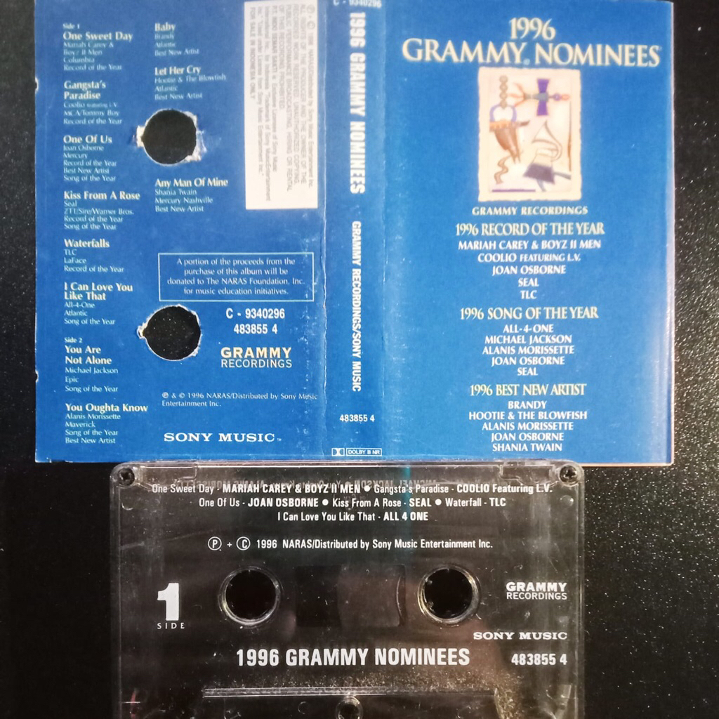KASET PITA GRAMMY NOMINEES 1996