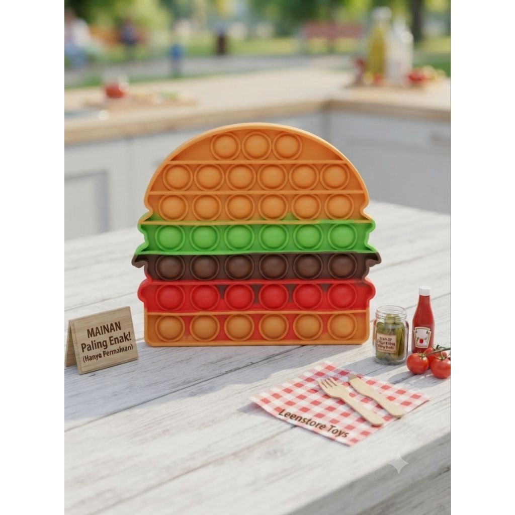 POP IT Burger besar