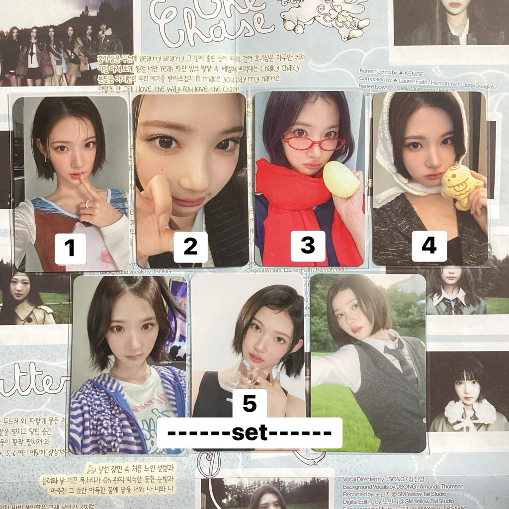 Jiwoo hearts2hearts photocard