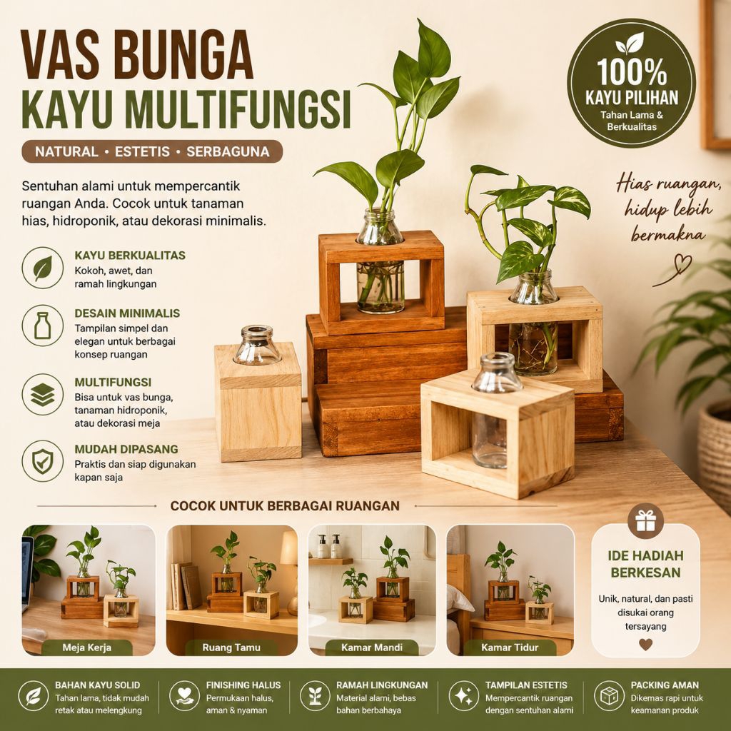VAS BUNGA KACA BOTOL VAS BUNGA  AESTHETIC