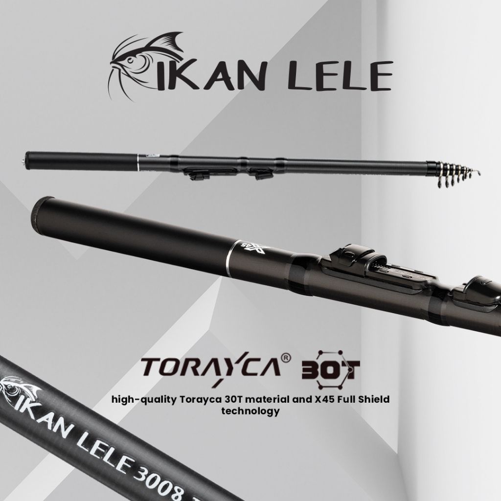 Joran Antena Tegek Blood Ikan Lele Torayca