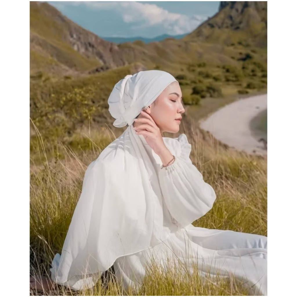 Koyu Hijab Turban Instant / Pasmina Instant Turban