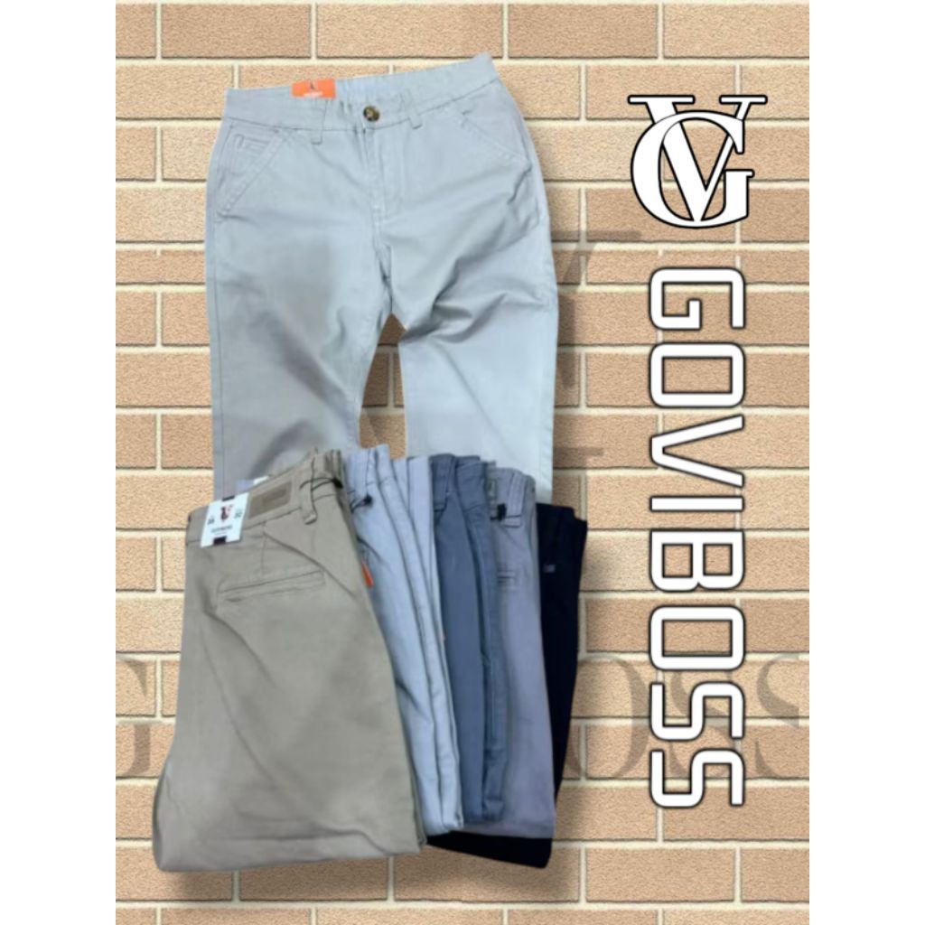 Celana Chinos Pria GOVIBOSS ORIGINAL