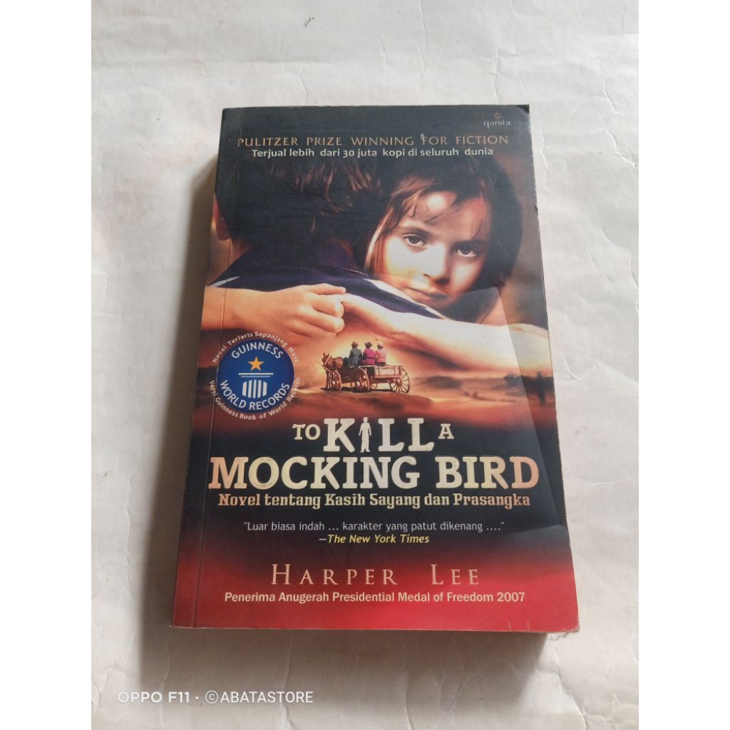 NOVEL TOKILLA MOCKING BIRD HARPER LEE