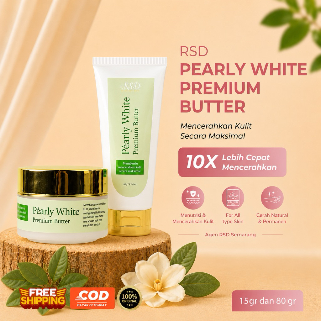 RSD SKIN - PEARLY WHITE PREMIUM BUTTER RSD SKIN