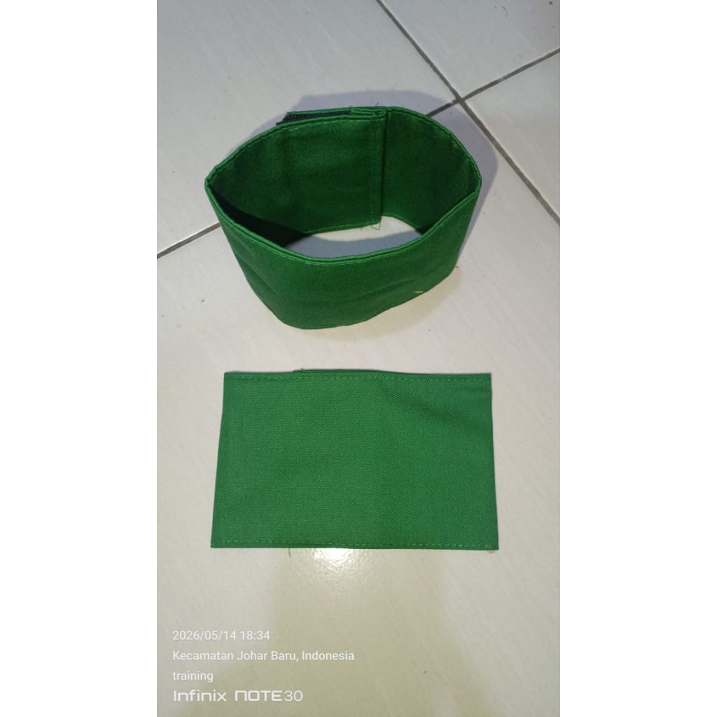 ban lengan polos /ban lengan panjang(HIJAU)