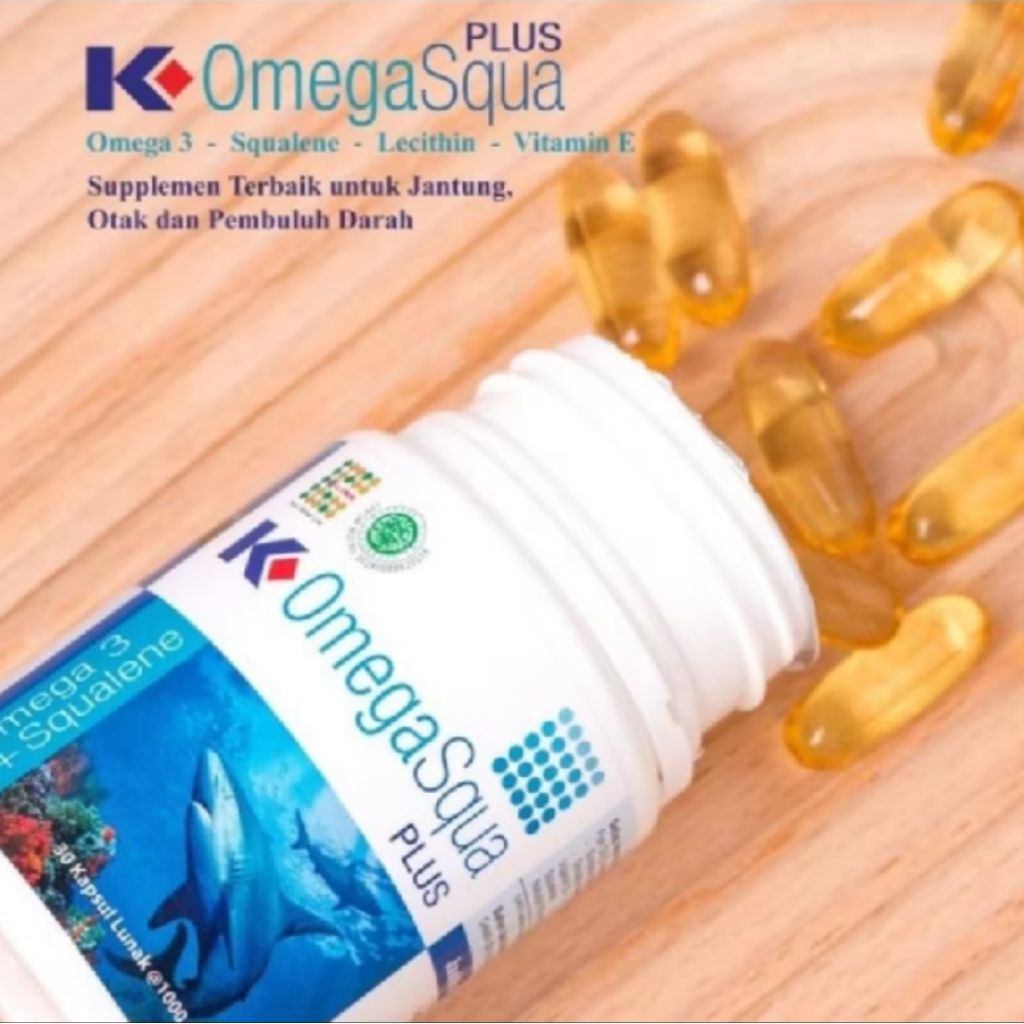 K-Link Omega Squa Plus | Omega Squa Plus | K Link Omega Squa Plus Minyak Ikan Omega3 Squa Plus