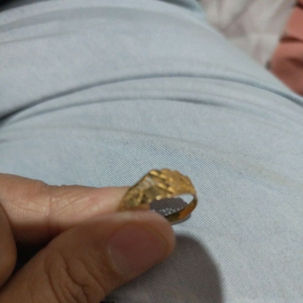 Cincin emas 875 3 gram