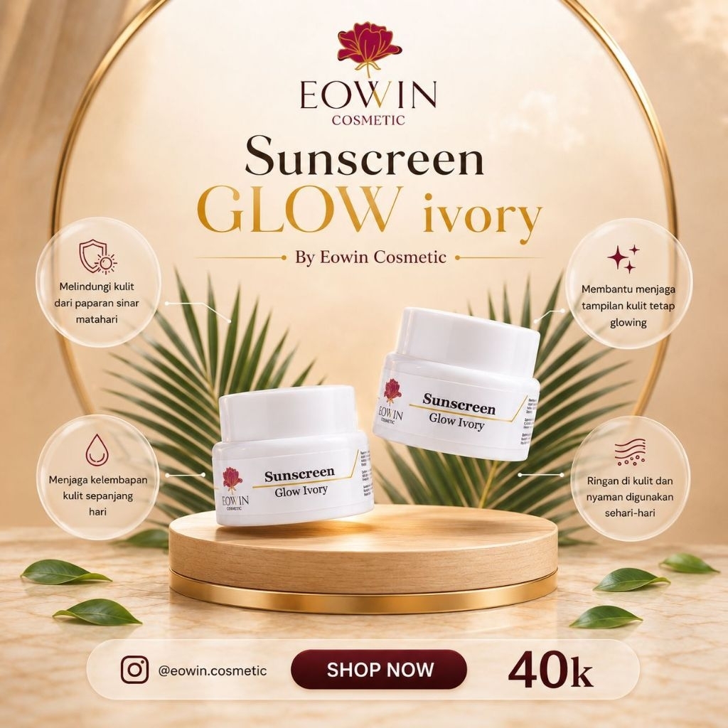 SUNSCREEN EOWIN/pengganti sunscreen zf