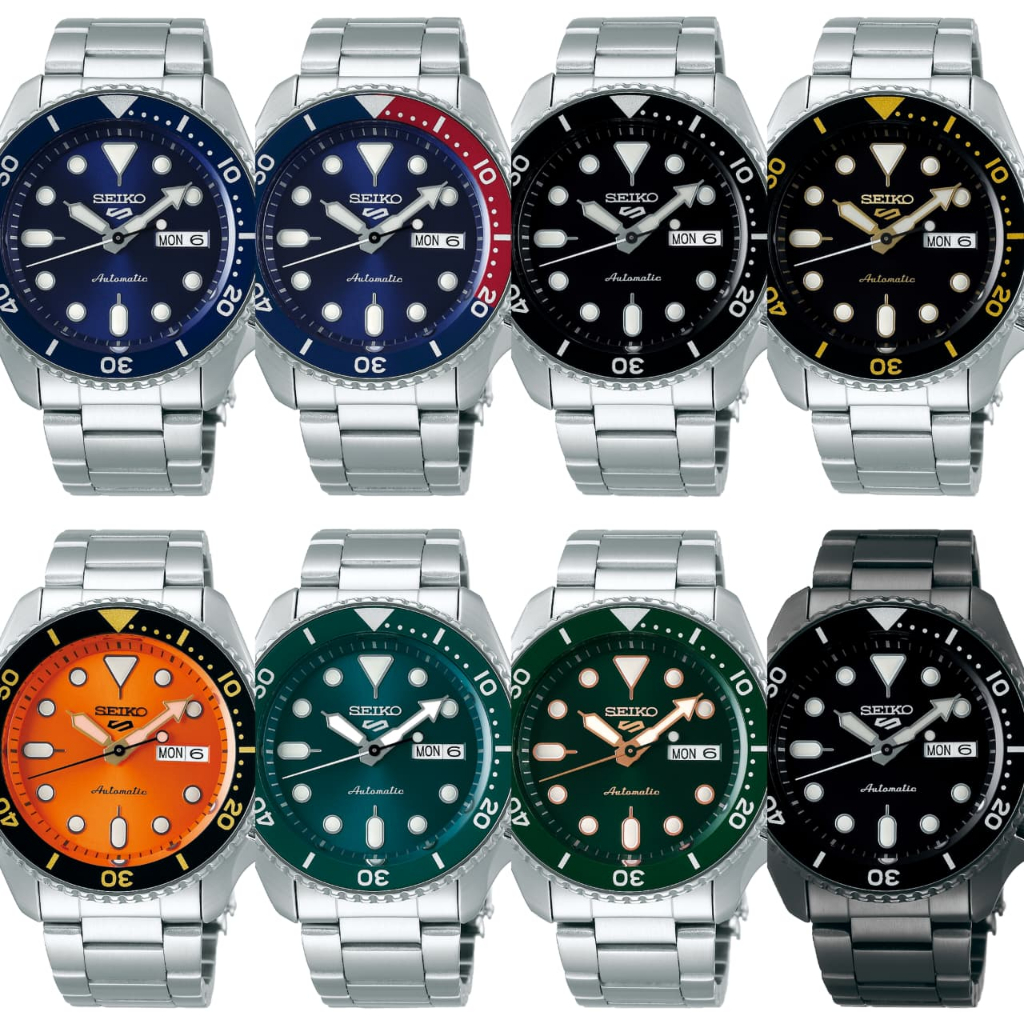 Seiko 5 Sports Seri SKX Automatic SRPD51 SRPD51K1 SRPD53 SRPD53K1 SRPD55 SRPD55K1 SRPD57 SRPD57K1 SR