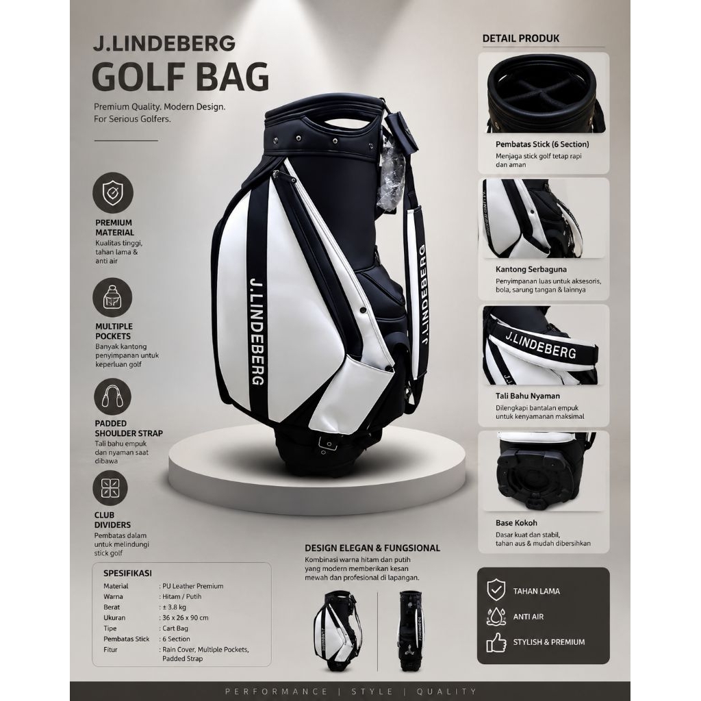 Bag Golf JL Best Seller