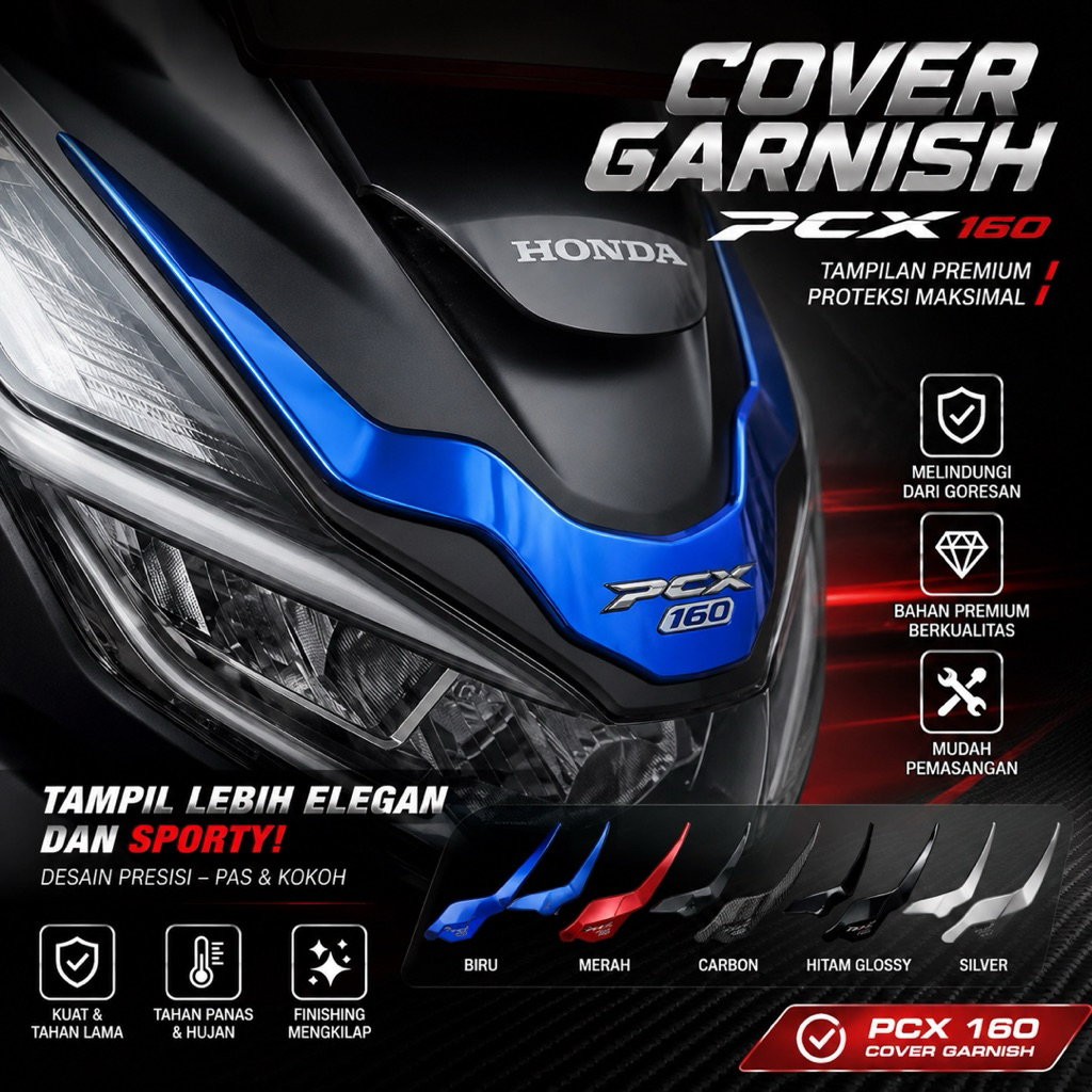 garnis lampu pcx 160 / garnis pcx 160 / variasi pcx 160