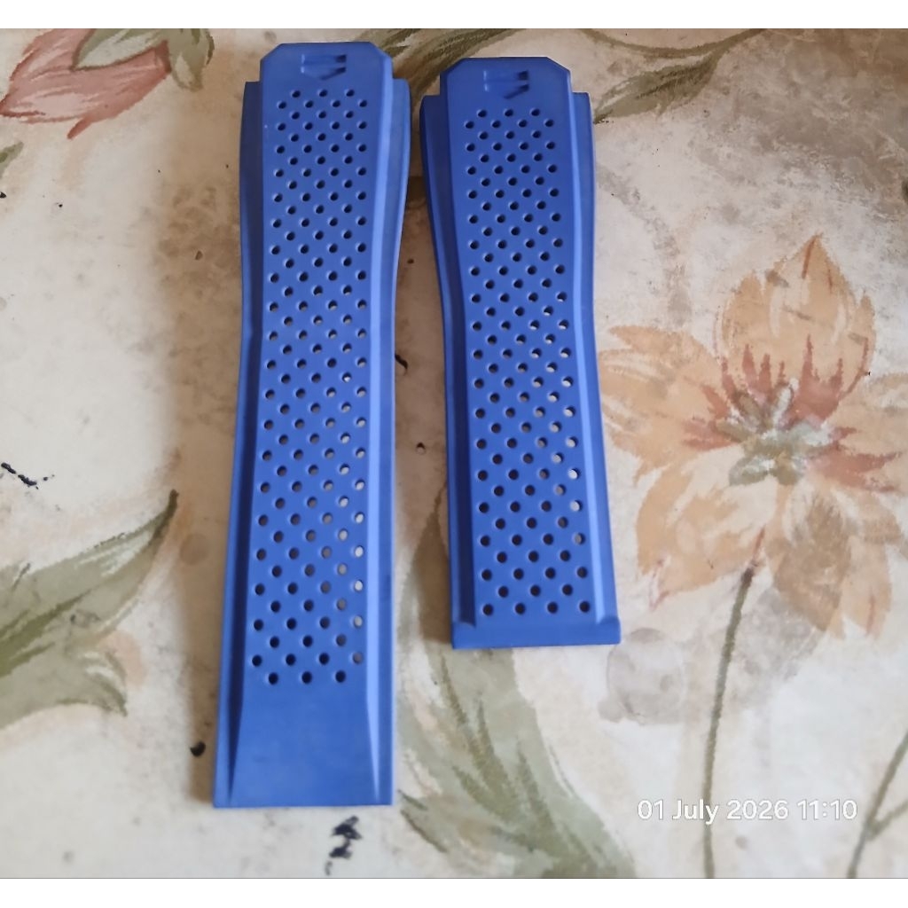 Blue Rubber Strap Tag Heuer Connected 46 Gen 1