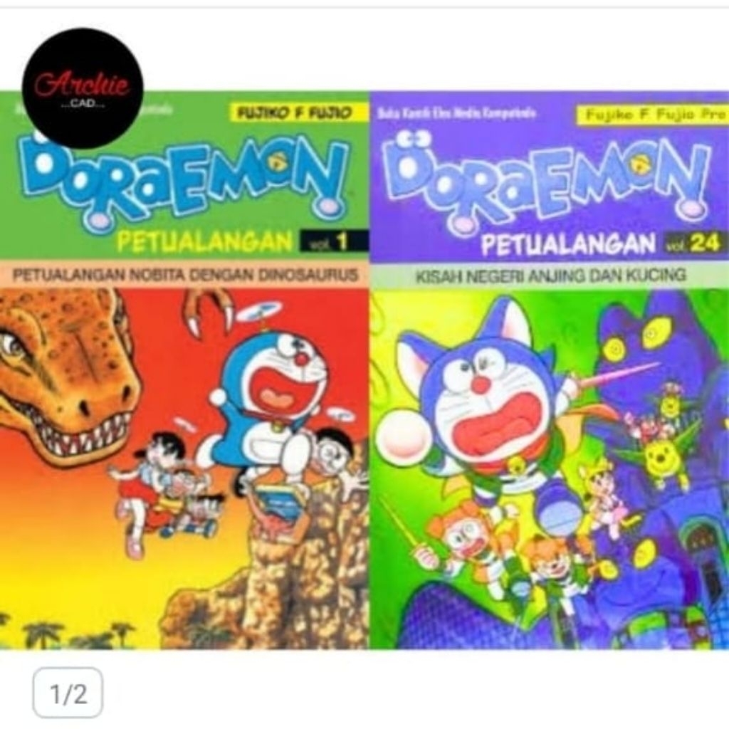 KOMIK Doraemon Petualangan 1-24 TAMAT BAHASA INDONESIA FULLSET LENGKAP