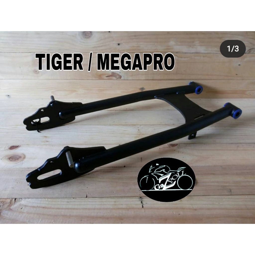 arm custom bulat swing arm japstyle tiger megapro GL
