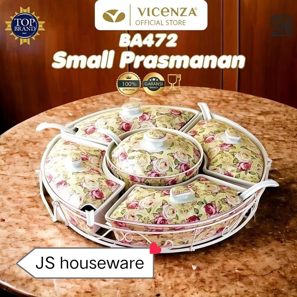 (PACKING KAYU) PRASMANAN PUTAR 17 INCH KERAMIK VICENZA 472