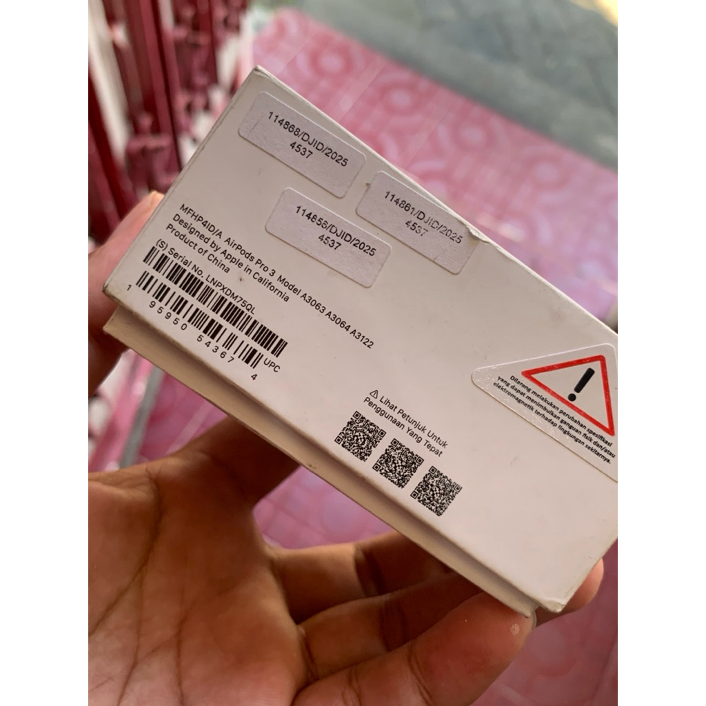 Airpods pro 3 resmi ibox