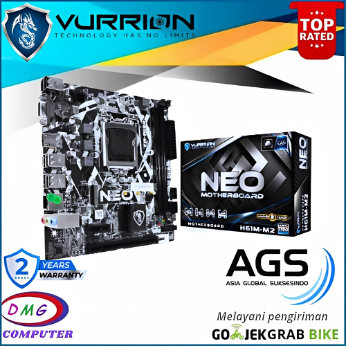 MOTHERBOARD VURRION NEO H61M-M2 LGA 1155 VURRION H61