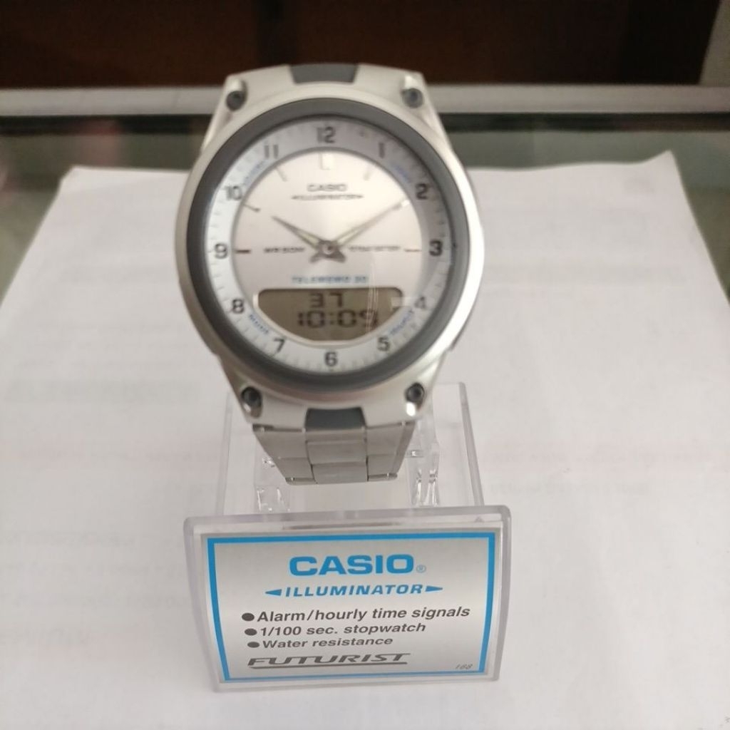 Casio AW-80D-7A second