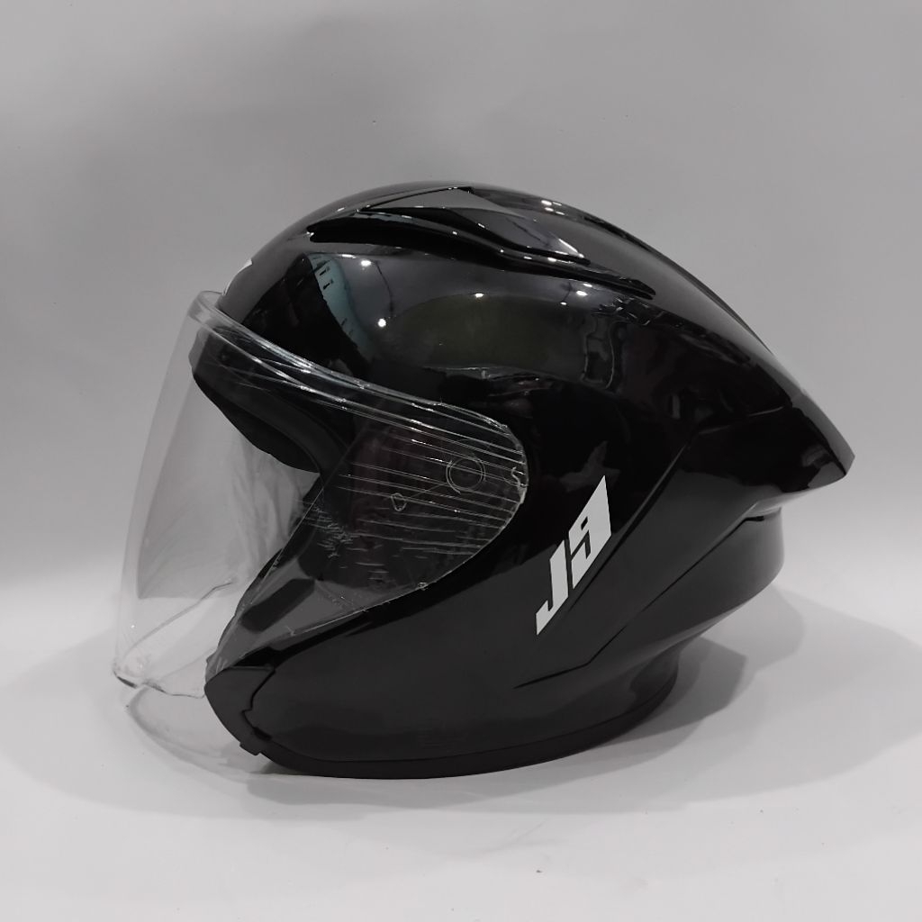 HELM XYZ J5 DEWASA WARNA SOLID SNI