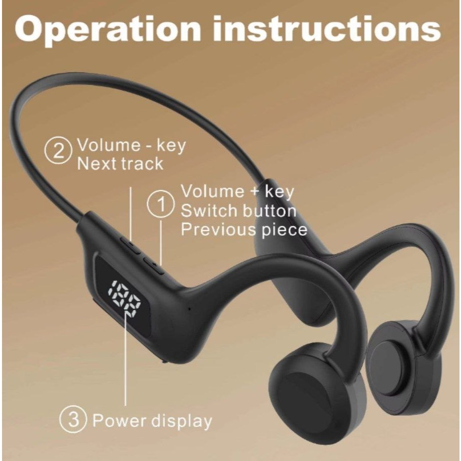 KIIP EARPHONE BLUETOOTH open ear wireless erabuds NS