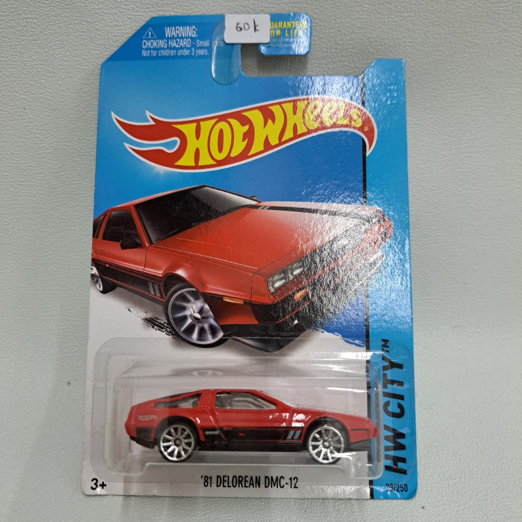 Hot Wheels City '81 Delorean DMC-12