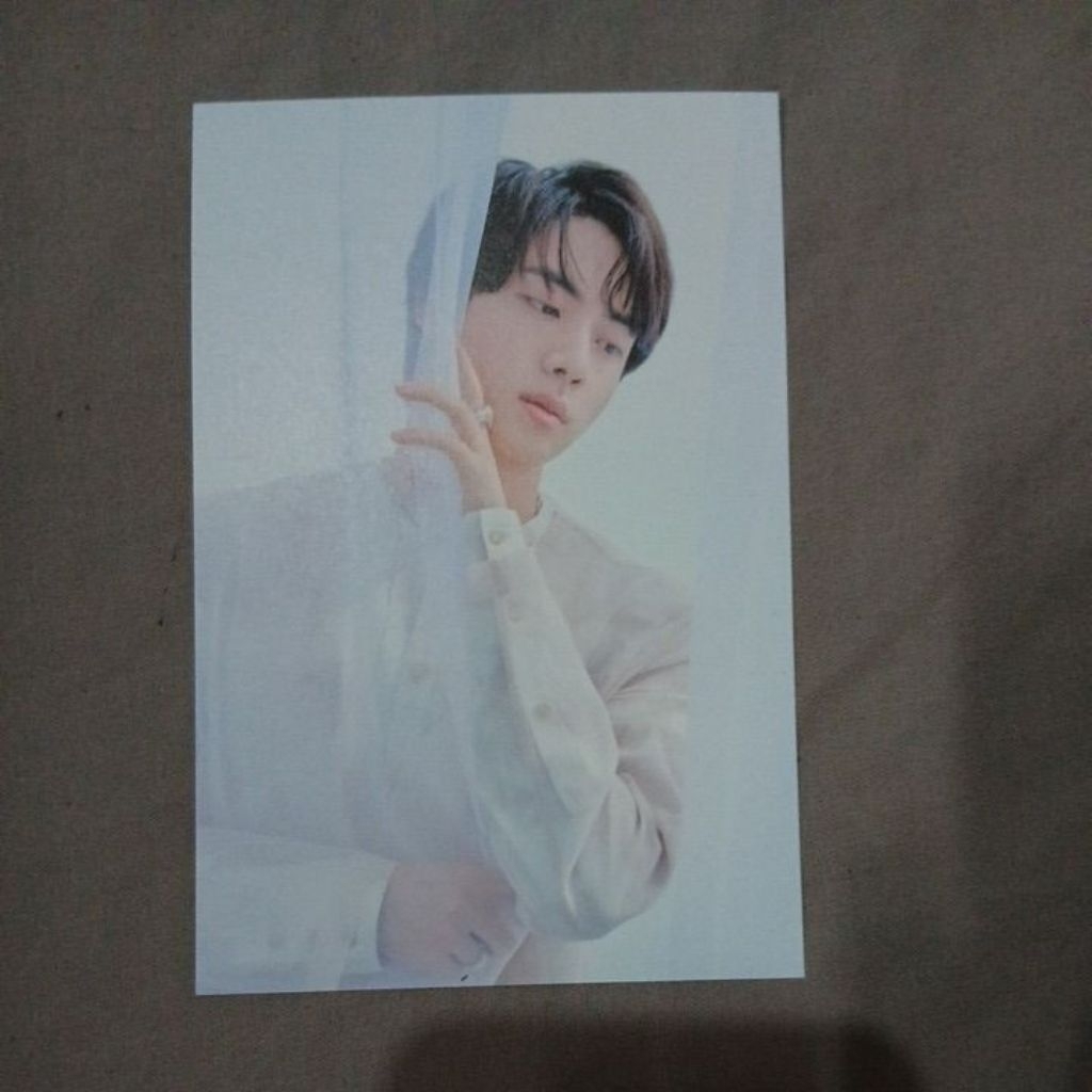 Postcard Seokjin BTS Proof Standar edition Official