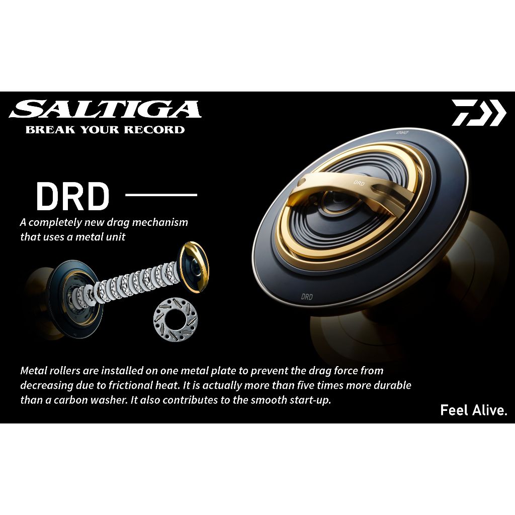 REEL SPINING DAIWA 25 SALTIGA TERBARU