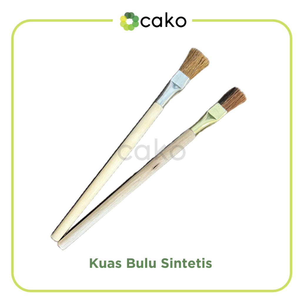 Kuas Kue Halal Koas Kue Alat Olesan Kue / Kuas Kue Nastar / Kuas Bahan Bulu