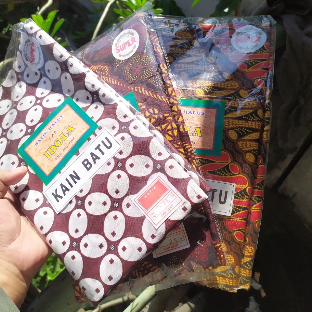 Kain batik tulis solo Kain Batu