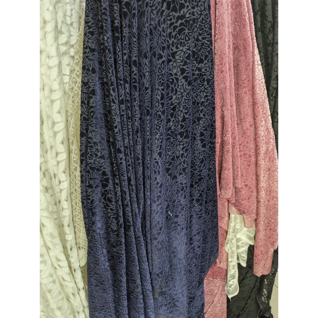 Kain beludru motif/kain beludru/kain premium/beludru EMBOSS/kain beludru premium/kain meteran/