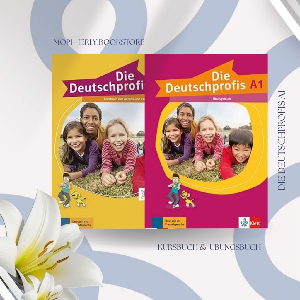 Buku Die Deutschprofis A1 Kursbuch & Ubungsbuch Belajar Berbahasa Jerman